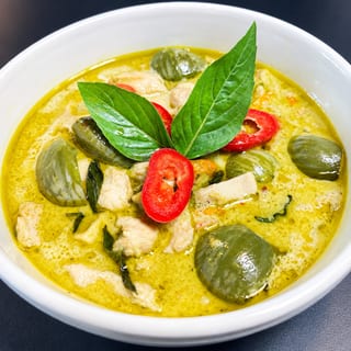 Gang Keiow Wan Thai Eggplant (Green Curry)